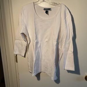 Karen Scott Women's White Top